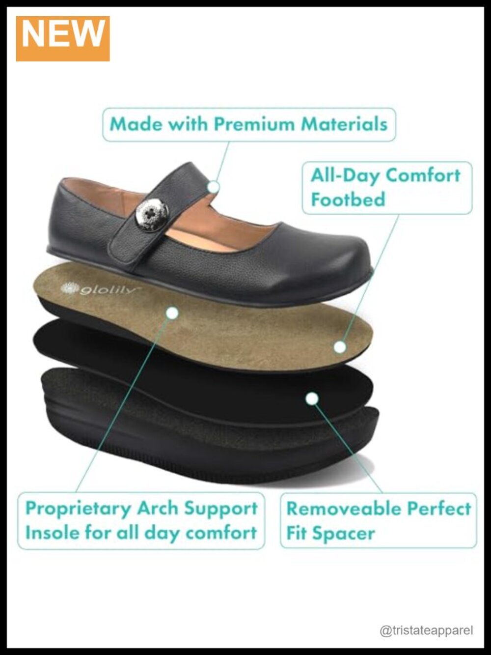Lightweight Slip-Resistant Work Clogs Arch Support Rocker Sole - Picture 4 of 6